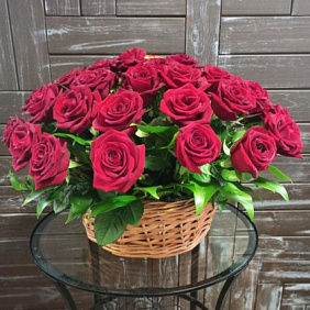 Корзина цветов "Восхищение"