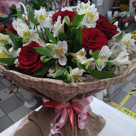 Букет цветов №495 - Фото 1