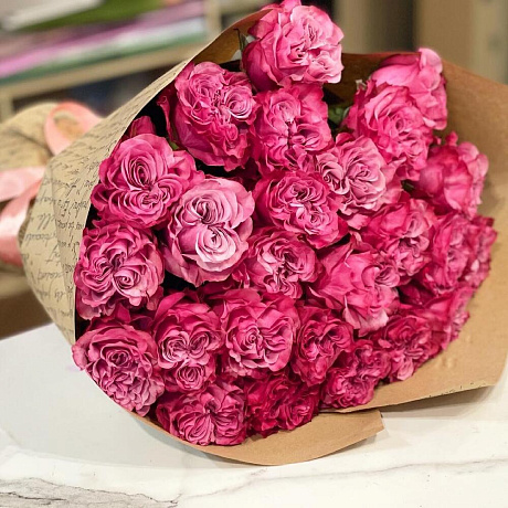 Букет цветов Кучеряшка - Фото 1