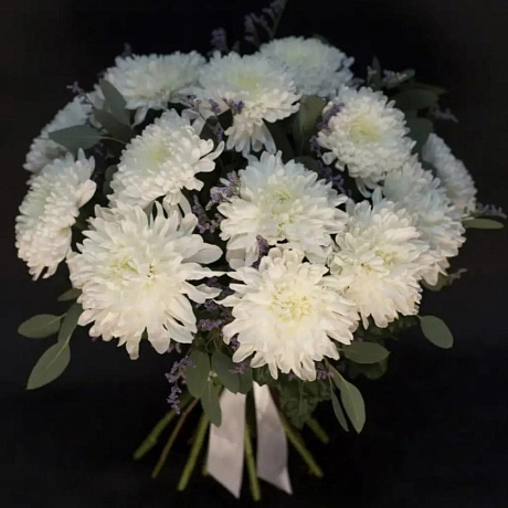 Букет из 15 хризантем Антонов - Фото 1