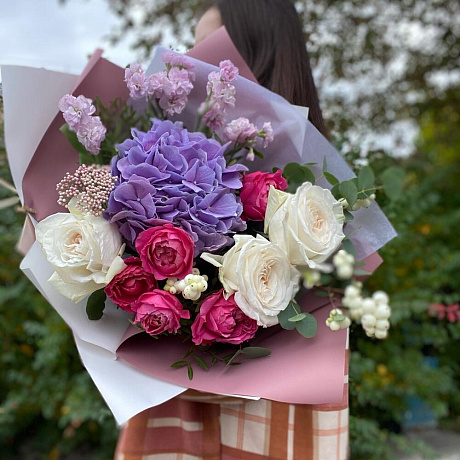 Букет цветов Космос №172 - Фото 1