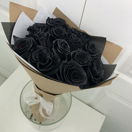 Черные розы на Хэллоуин - Фото 1