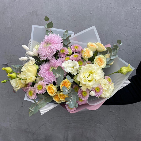 Букет цветов Нежность №180 - Фото 1