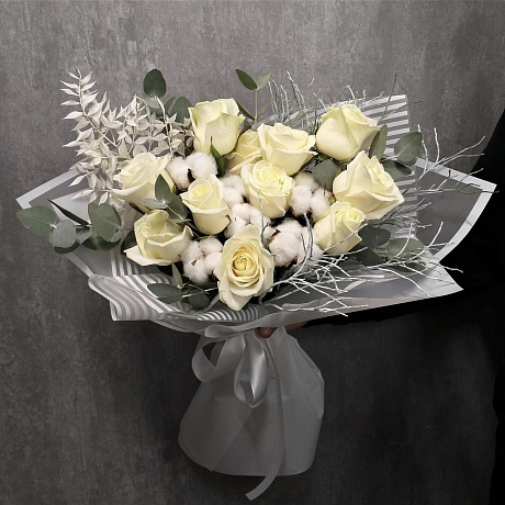 Букет Снежный узор - Фото 1