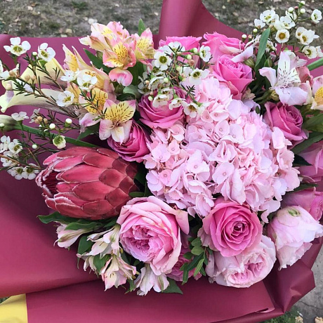 Букет цветов Незабываемый восторг №161 - Фото 1