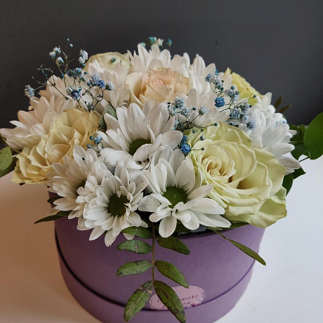 Цветы в коробке №941 - Фото 1