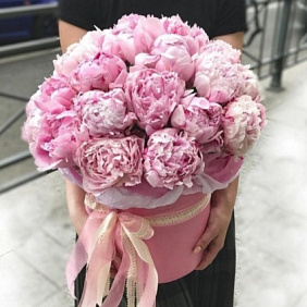 Пионы в коробке №174