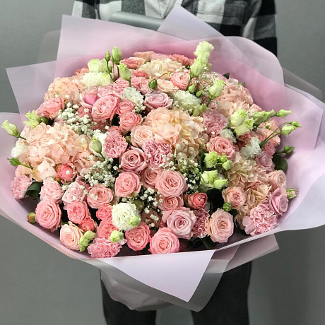 Авторский букет цветов № 216 - Фото 1