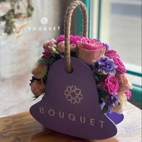 Букет цветов Первый звонок №162 - Фото 1