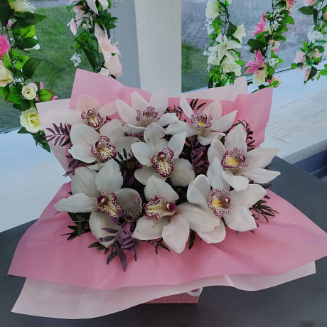 Цветы в коробке №811 - Фото 1