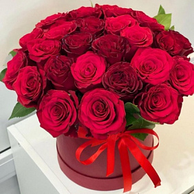 Цветы в коробке №424