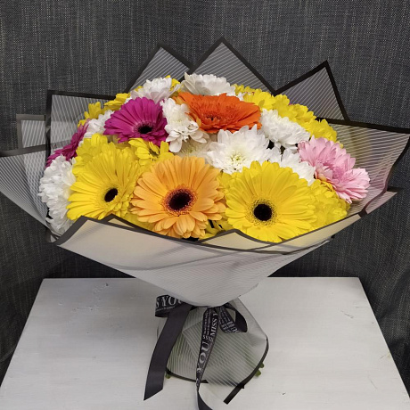 Букет микс №162 - Фото 1