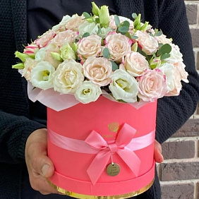 Цветы в коробке №385