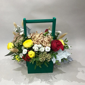 Композиция  цветов "Уходящее Лето"