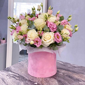 Цветы в коробке №705