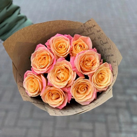 Букетик счастья из цветов №160