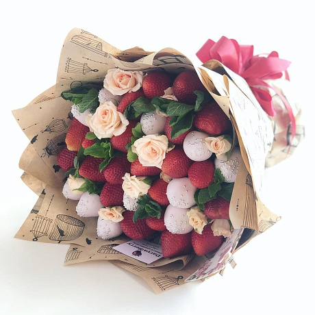 Букет цветов Нежность №193 - Фото 1