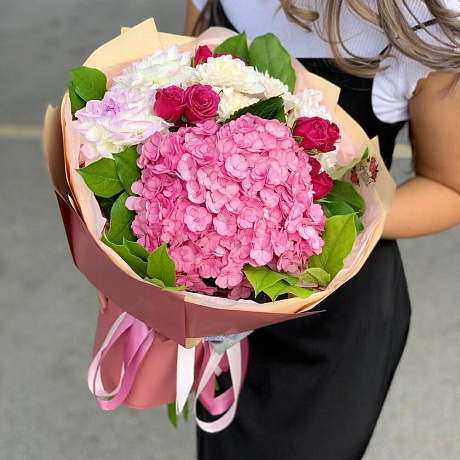 Букет цветов Цветочный сад - Фото 1