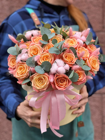 Корзинка цветов Летняя - Фото 1