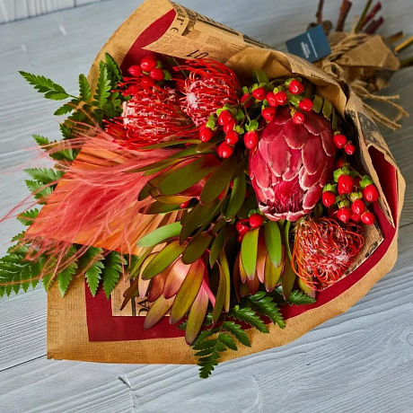 Букет Однажды в Париже - Фото 1