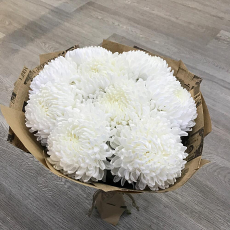 Букет цветов Снег - Фото 1