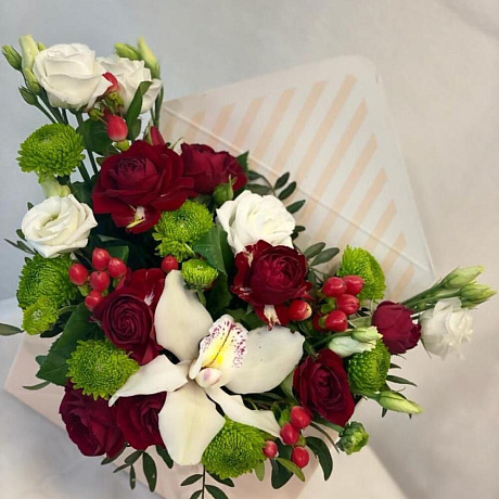 Цветы в коробке №741 - Фото 1