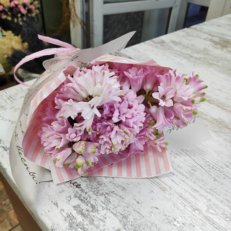 Букет цветов Гиацинты №164 - Фото 1