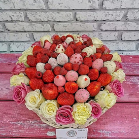 КОРЗИНА цветов L 1