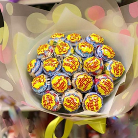 Букет из чупа чупсов