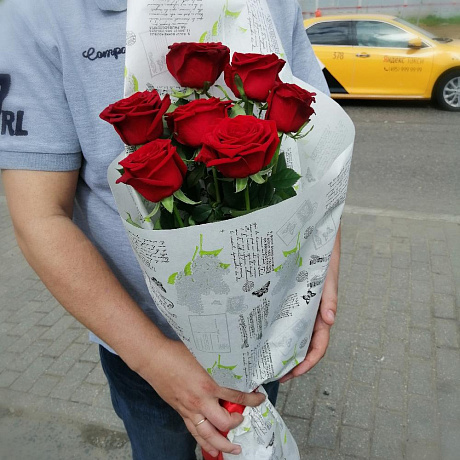 Букет цветов Классика №167 - Фото 1