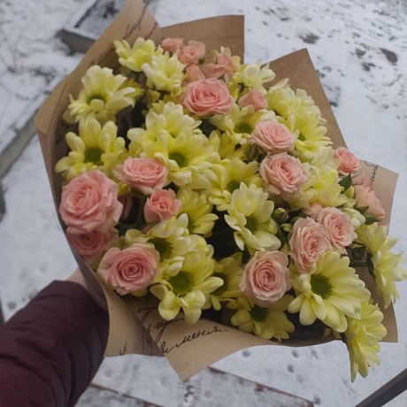 Букет цветов Гармония №167 - Фото 1