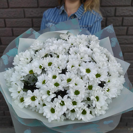 Букет цветов Белое облако №162 - Фото 1