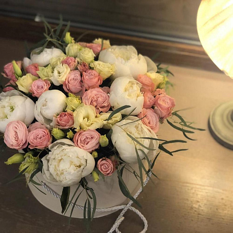 Букет цветов Розовый снег - Фото 1