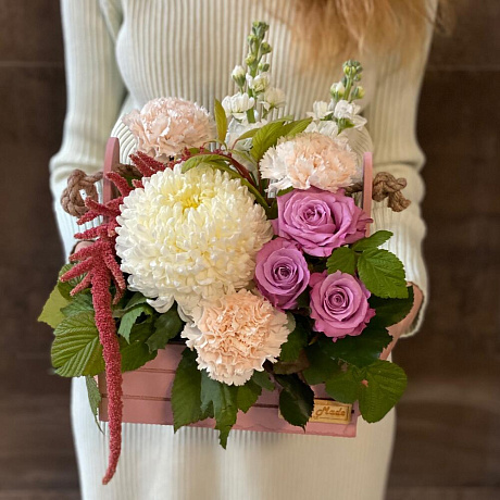 Букет цветов В гости у осени - Фото 1