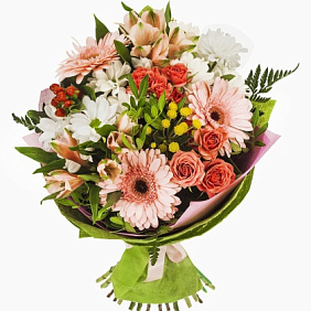 Букет Цветочный водопад
