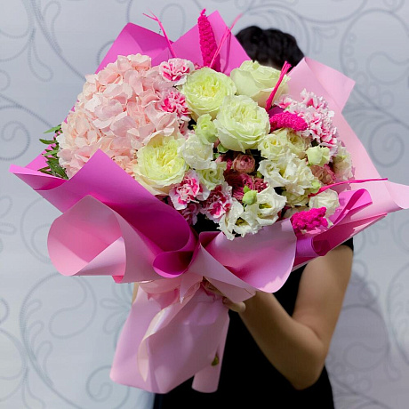 Букет цветов Романтик №166 - Фото 1