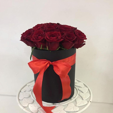 Коробка с розами №164 - Фото 1