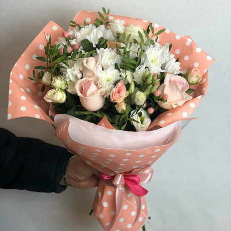 Букет цветов Первая встреча №161 - Фото 1