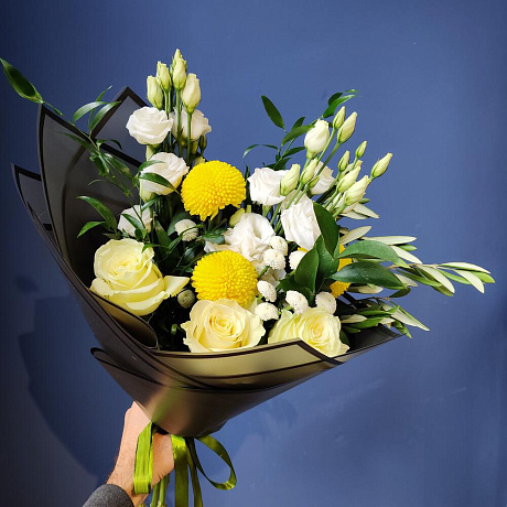 Авторский букет цветов № 227 - Фото 1