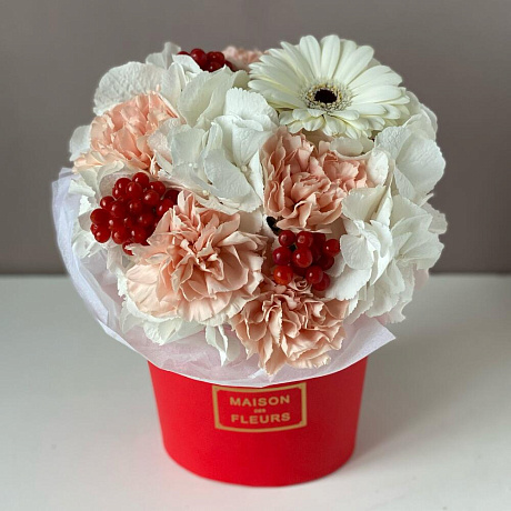 Букет цветов «Брусничное суфле» - Фото 1