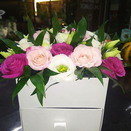 Композиция цветов Нежная гамма - Фото 1