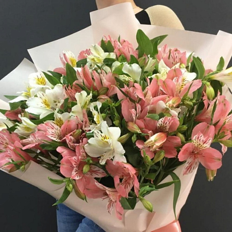 Букет из Альстромерий №163 - Фото 1