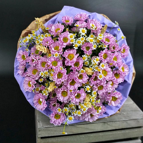 Букет Полевая нежность - Фото 1