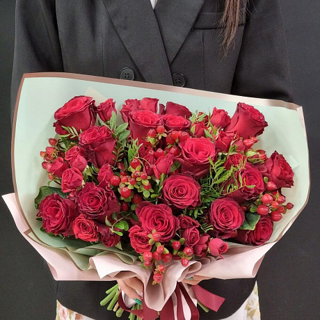 Сборный букет 101 - Фото 1