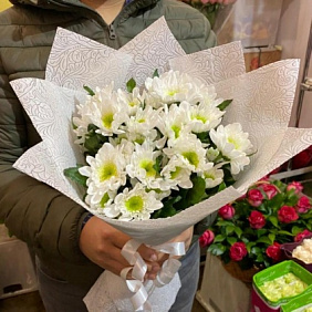 Хризантема кустовая Изи