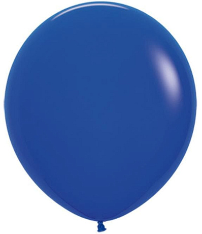 Большой синий шар -76 см. - Фото 1