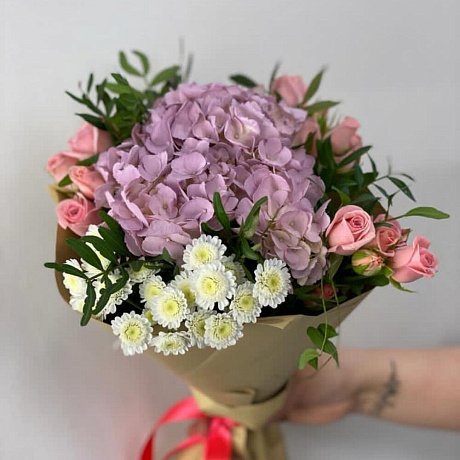 Букеты цветов Оттенки любви №161 - Фото 1