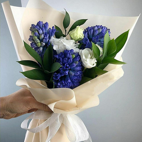 Букет цветов Ароматный гиацинт - Фото 1