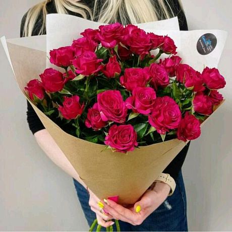 Кустовые пионовидные розы №172 - Фото 1