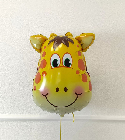 Фигура шар Голова жирафа 86 см - Фото 1